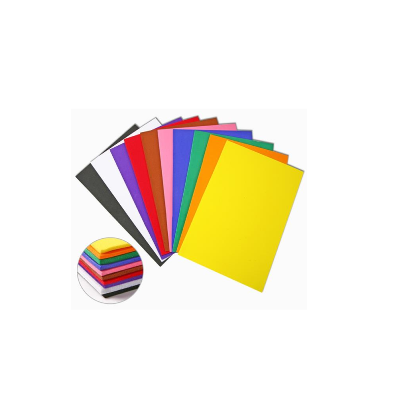 Foska - Αφρώδες Φύλλα 20x30 Mix Χρώματα Σετ 10 Τεμ HM2001