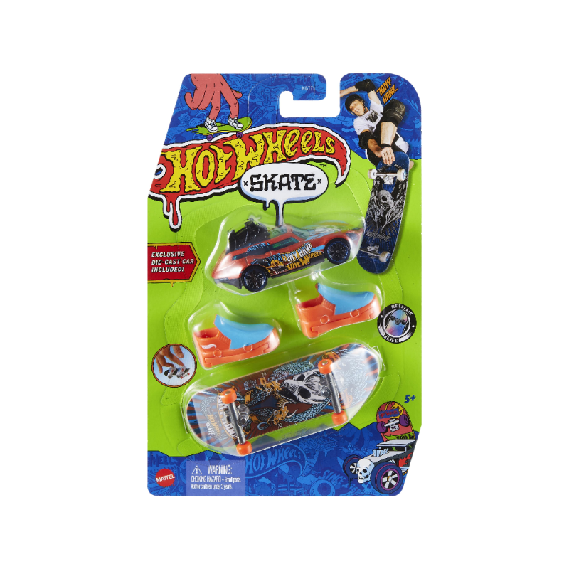 Mattel Hot Wheels - Tony Hawk Skate, Stalk & Shred & Tour De Fast HNG55 (HGT71)
