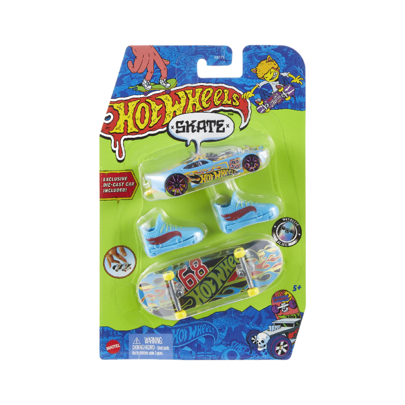 Mattel Hot Wheels - Tony Hawk Skate, Nitro Doorslammer & Trick Slammer HNG58 (HGT71)