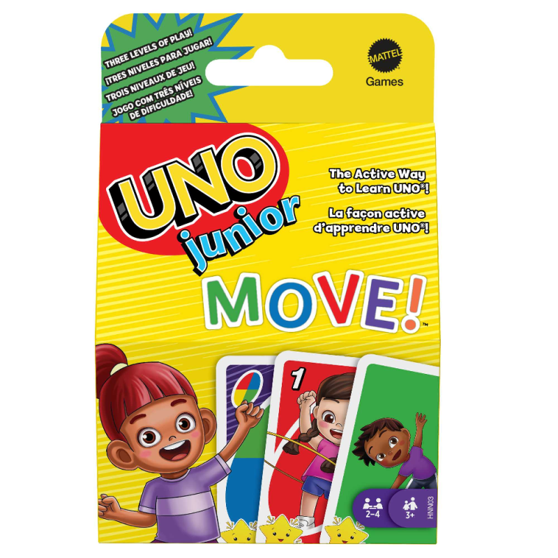 Mattel - Επιτραπέζιο - UNO Junior Move! HNN03
