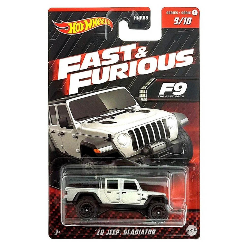 Mattel Hot Wheels - Fast And Furious, ΄20 Jeep Gladiator (9/10) HNR99 (HNR88)