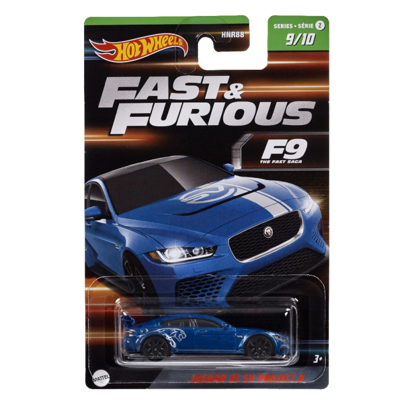 Mattel Hot Wheels - Fast And Furious, Jaguar XE 5V Project 8 (9/10) HNT09 (HNR88)