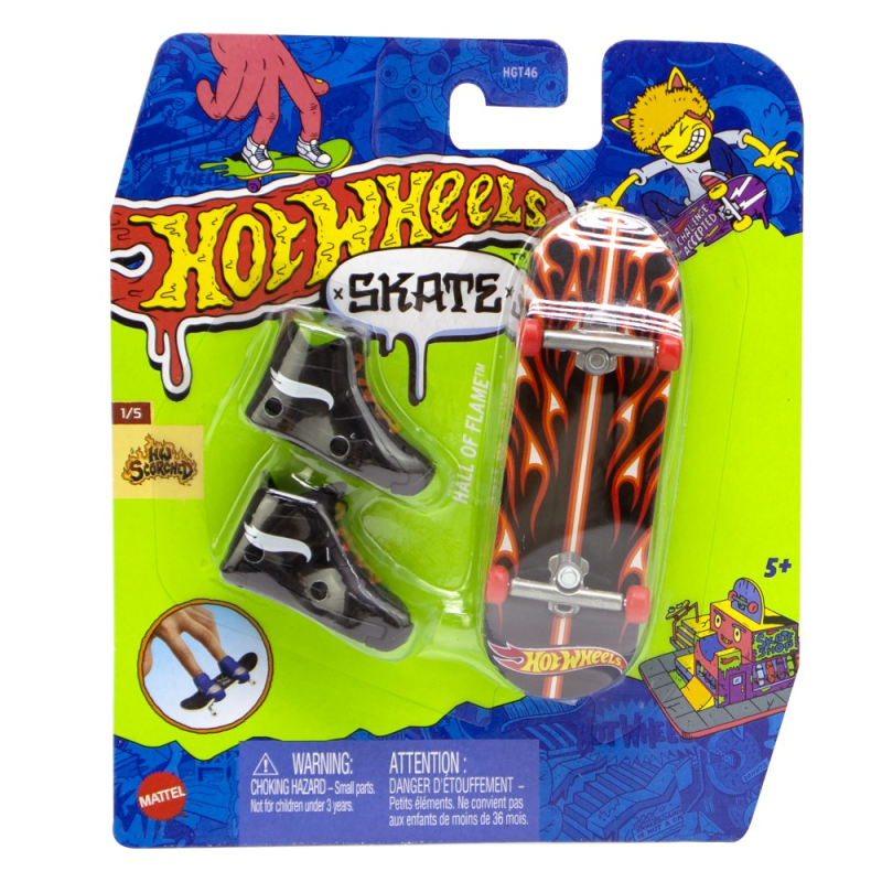 Mattel - Hot Wheels Skate, HW Scorched, Hall Of Flame (1/5) HVJ71 (HGT46)