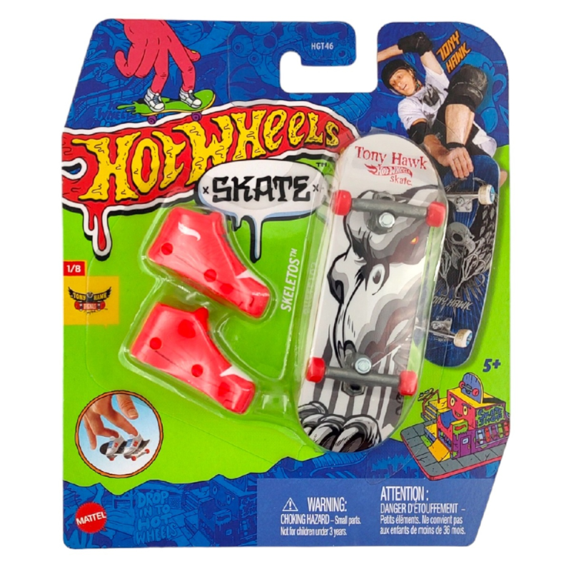 Mattel - Hot Wheels Skate, Tony Hawk, Skeletos (1/8) HVJ76 (HGT46)