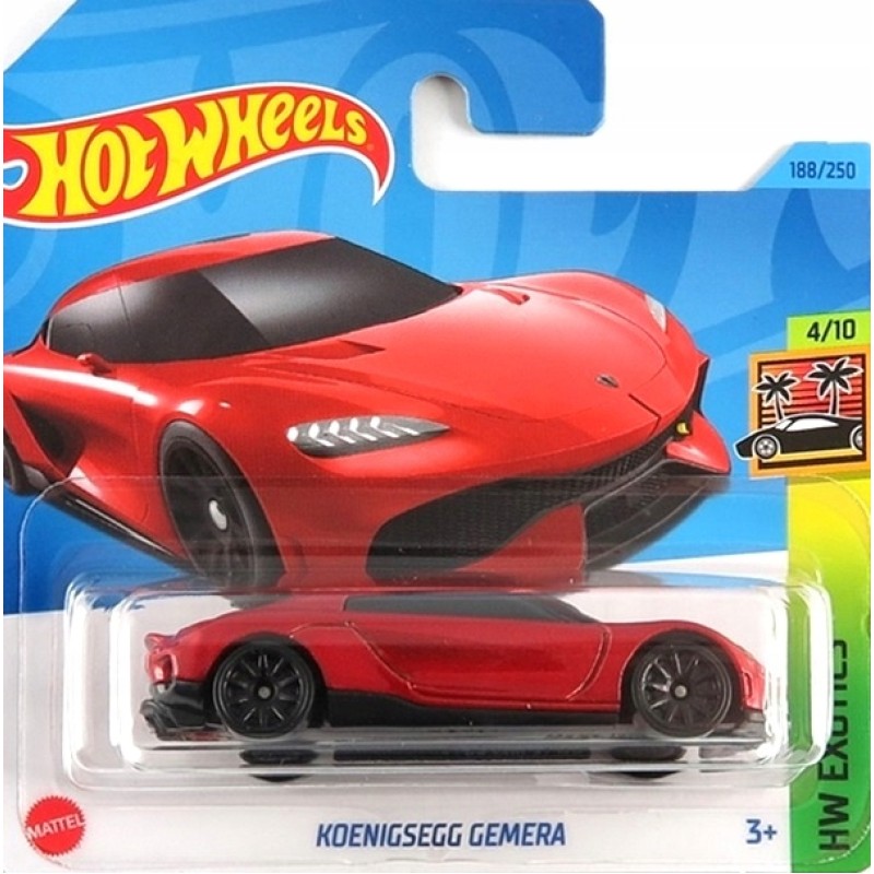Mattel Hot Wheels - Αυτοκινητάκι HW Exotics, Koenigsegg Gemera HKK56 (5785)