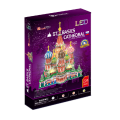 Cubic Fun - 3D Led Puzzle, Archicture Model-Led Lighting, St. Basils Cathedral 115 Pcs L519h