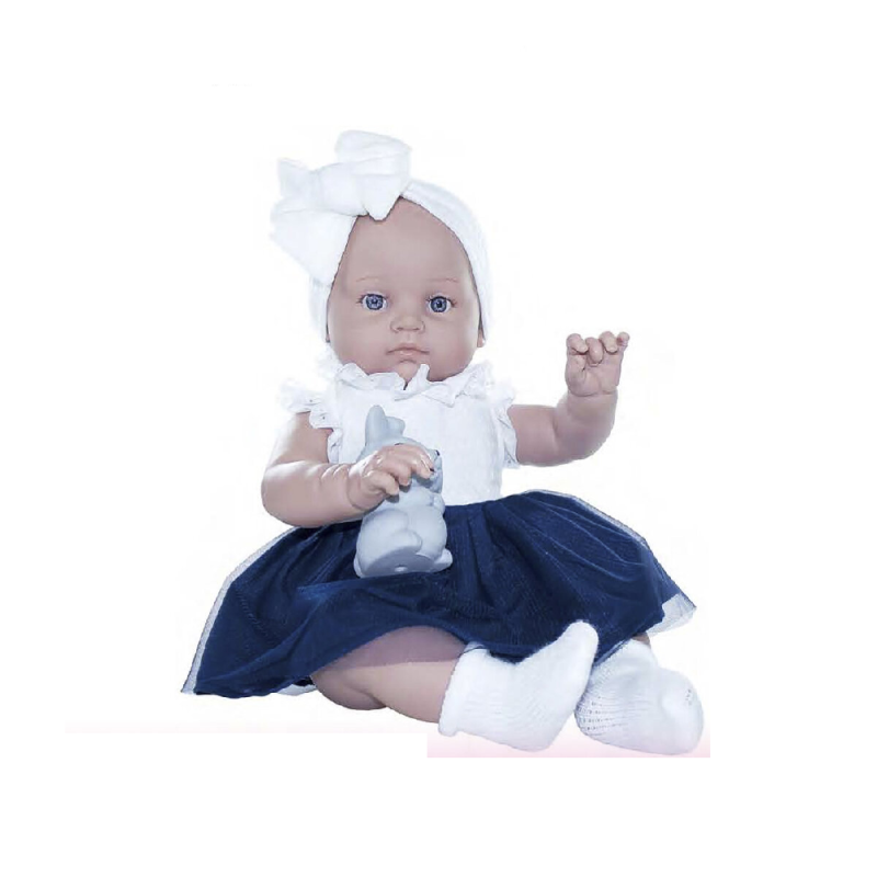 Magic Baby - Κούκλα Alicia White Bow 47εκ MB46022