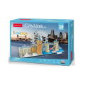 Cubic Fun - 3D Puzzle City Line, London 107 Pcs MC253h