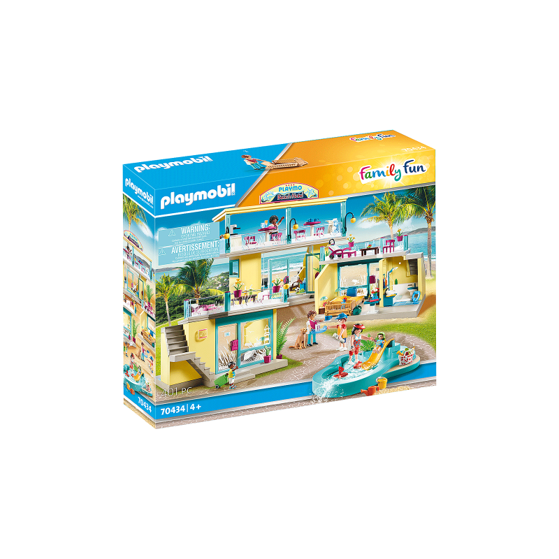 Playmobil Family Fun - Playmo Παραθαλάσσιο Ξενοδοχείο 70434