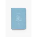 Adbook - Ημερήσιο Ημερολόγιο Botanical 2024, Light Blue Verbena 14x21 HM-3234