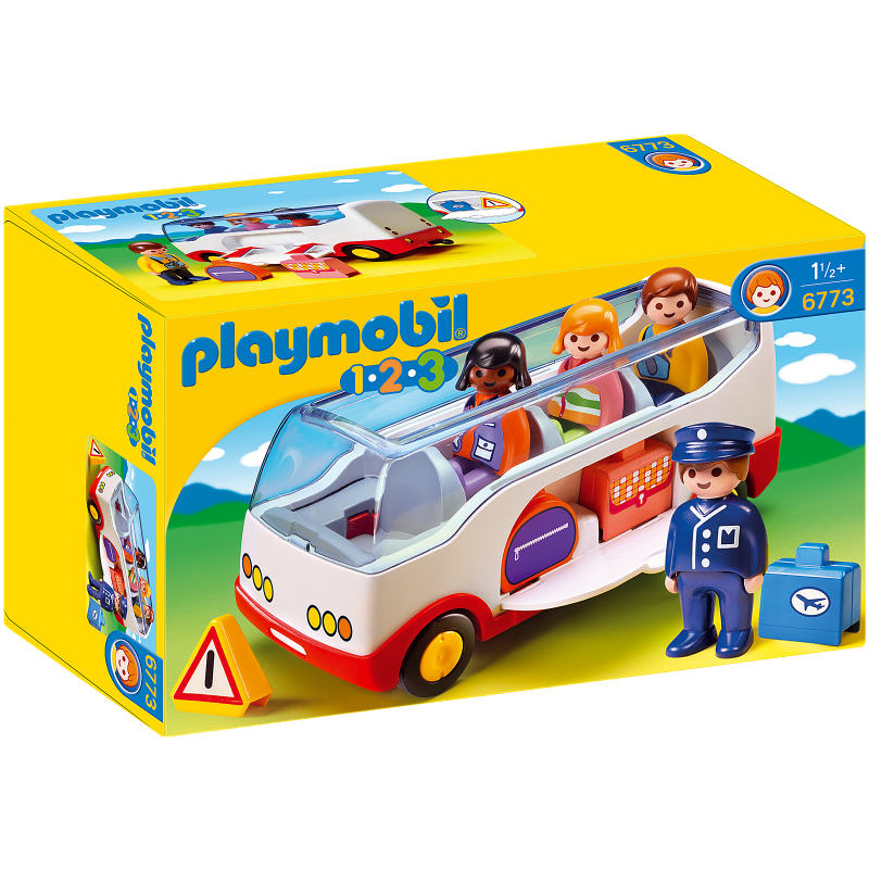 Playmobil 1.2.3 - Πούλμαν 6773