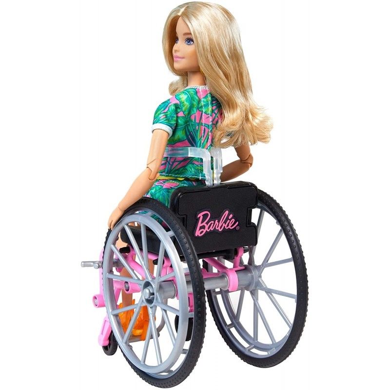 Mattel Barbie - Fashionistas No165 Με Αναπηρικό Αμαξίδιο GRB93
