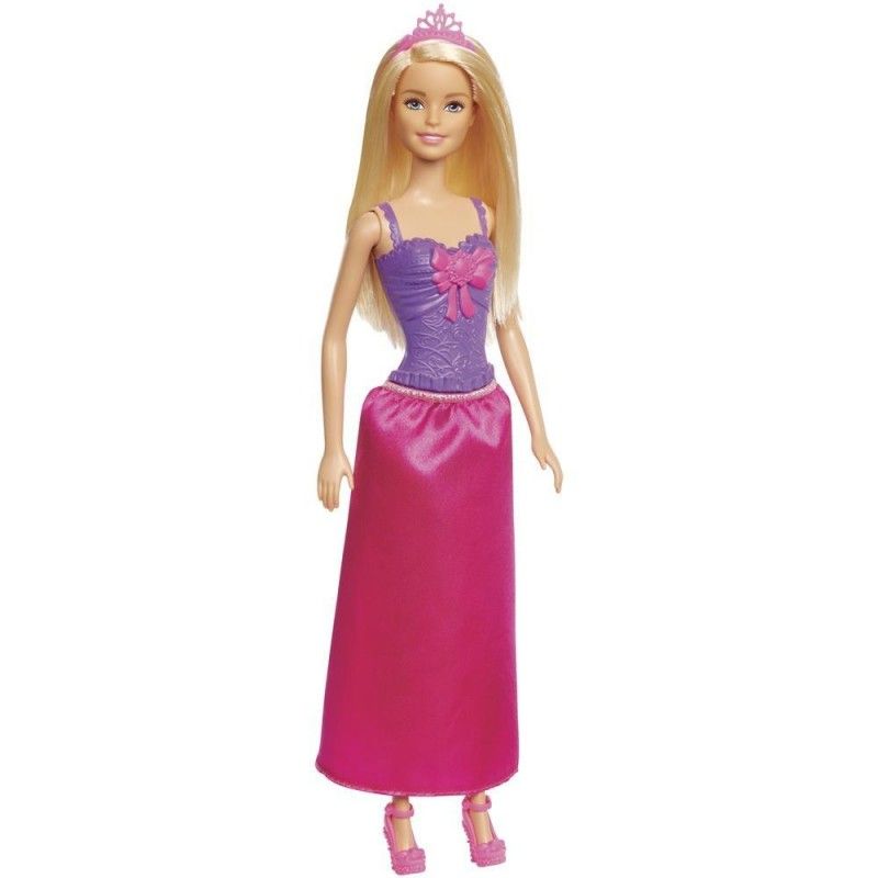 Mattel Barbie - Πριγκιπικό Φόρεμα Μωβ Μπούστο Με Ροζ Φούστα GGJ94 (DMM06)