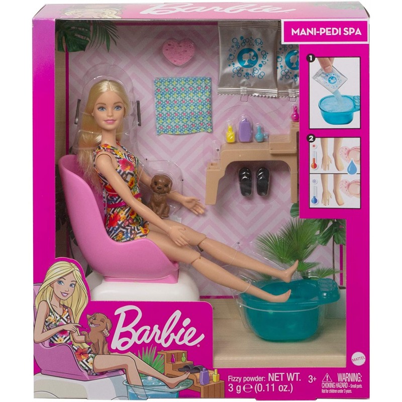 Mattel Barbie Wellness - Ινστιτούτο Μανικιούρ GHN07