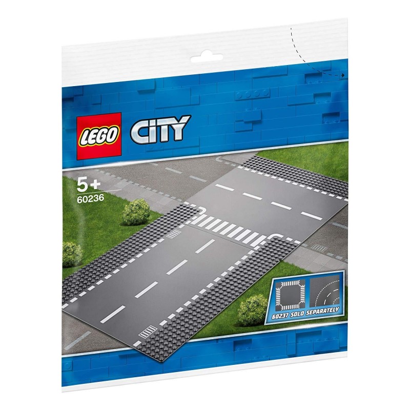 Lego City - Straight And T-Junction 60236