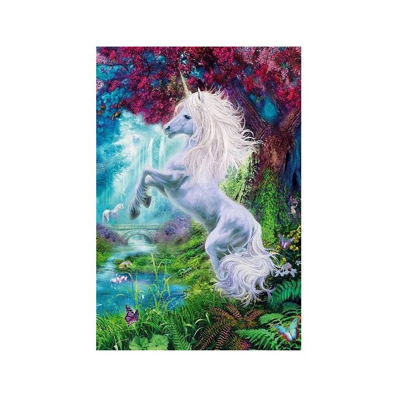Schmidt Spiele – Puzzle Unicorn In The Enchanted Garden 60 Pcs 56130