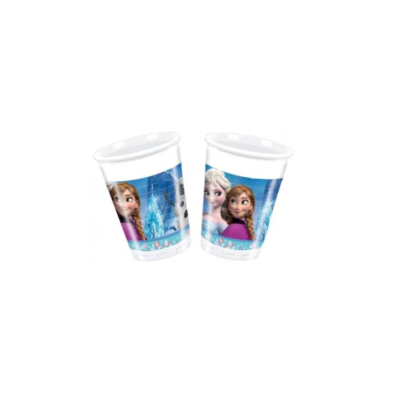Procos - Ποτηράκι Πλαστικό Disney Frozen Classic 8 Pcs, 200ml 91023