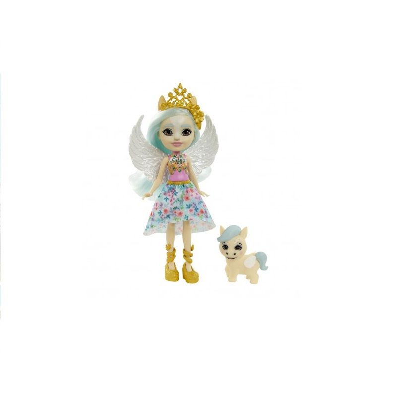 Mattel Enchantimals Royals – Κούκλα Και Ζωάκι Paolina Pegasus & Wingley GYJ03 (FNH22)