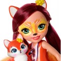 Mattel Enchantimals - Μεγάλη Κούκλα, Felicity Fox & Flick FRH53 (FRH51)