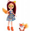 Mattel Enchantimals – Κούκλα Και Ζωάκι Felicity Fox & Flick FXM71 (DVH87)