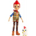 Mattel Enchantimals - Κούκλα Και Ζωάκι Redward Rooster & Cluck GJX39 (FNH22)