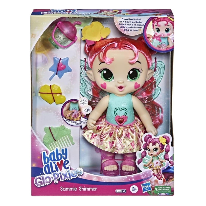 Hasbro Baby Alive - Glo Pixies, Sammie Shimmer F2595 (F2414)