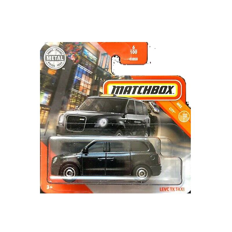 Mattel Matchbox - Αυτοκινητάκι 1:64 Levc TX Taxi GKM04 (C0859)