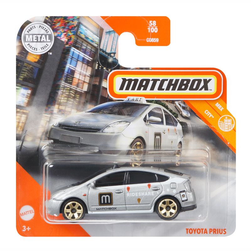Mattel Matchbox - Αυτοκινητάκι 1:64 Toyota Prius GKM15 (C0859)