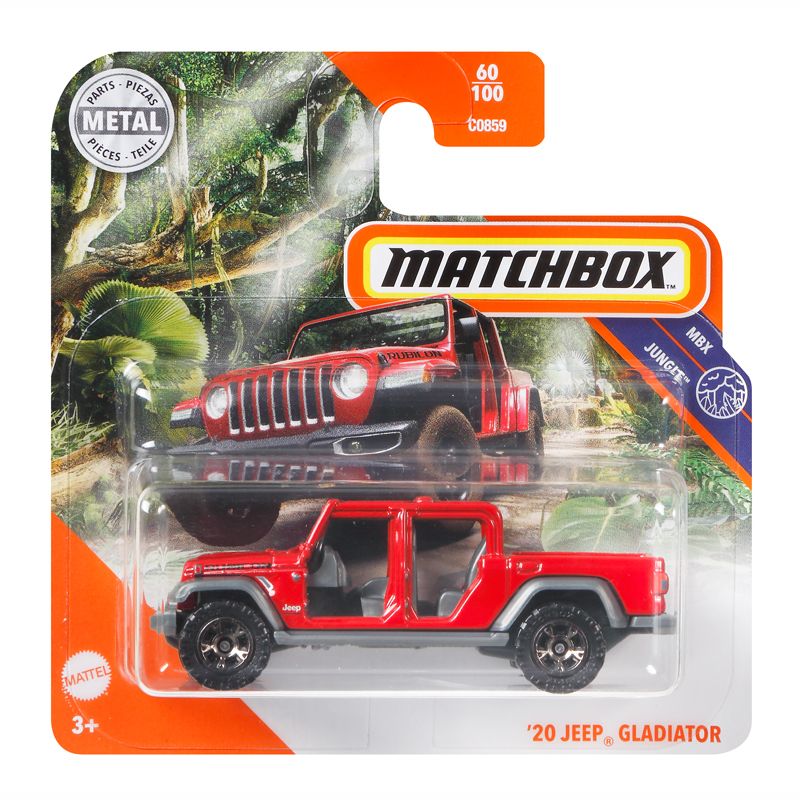 Mattel Matchbox - Αυτοκινητάκι 1:64 '20 Jeep Gladiator GKM17 (C0859)