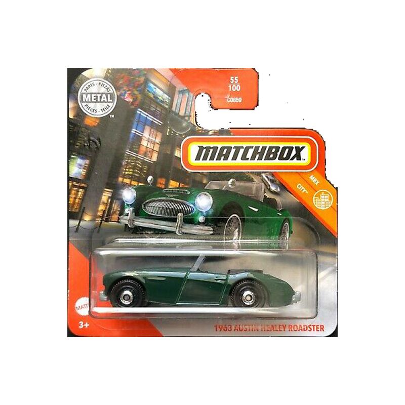 Mattel Matchbox - Αυτοκινητάκι 1:64 1963 Austin Healey Roadster GKM60 (C0859)