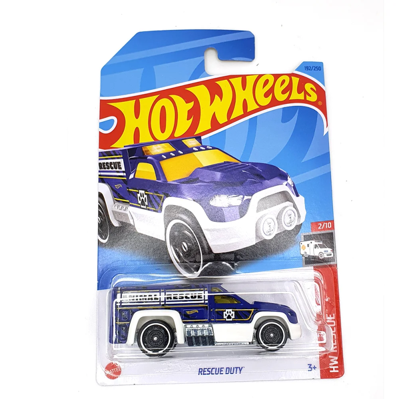 Mattel Hot Wheels - Αυτοκινητάκι Rescue Duty 2/10 , Hw Rescue HKJ20 (5785)