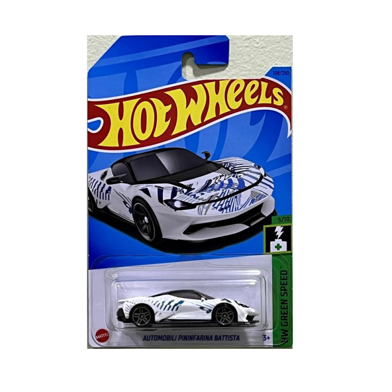 Mattel Hot Wheels - Αυτοκινητάκι Automobili Pininfarina Battista 5/10 , Hw Green Speed HKK22 (5785)