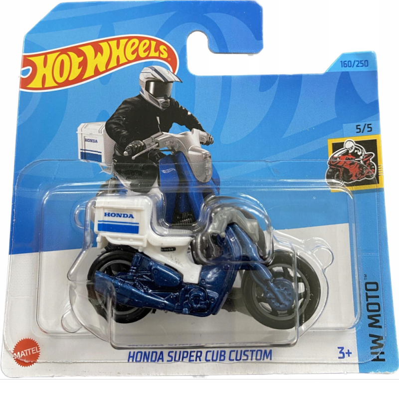Mattel Hot Wheels - Αυτοκινητάκι HW Moto 5/5 , Honda Super Cub Custom HKK33 (5785)