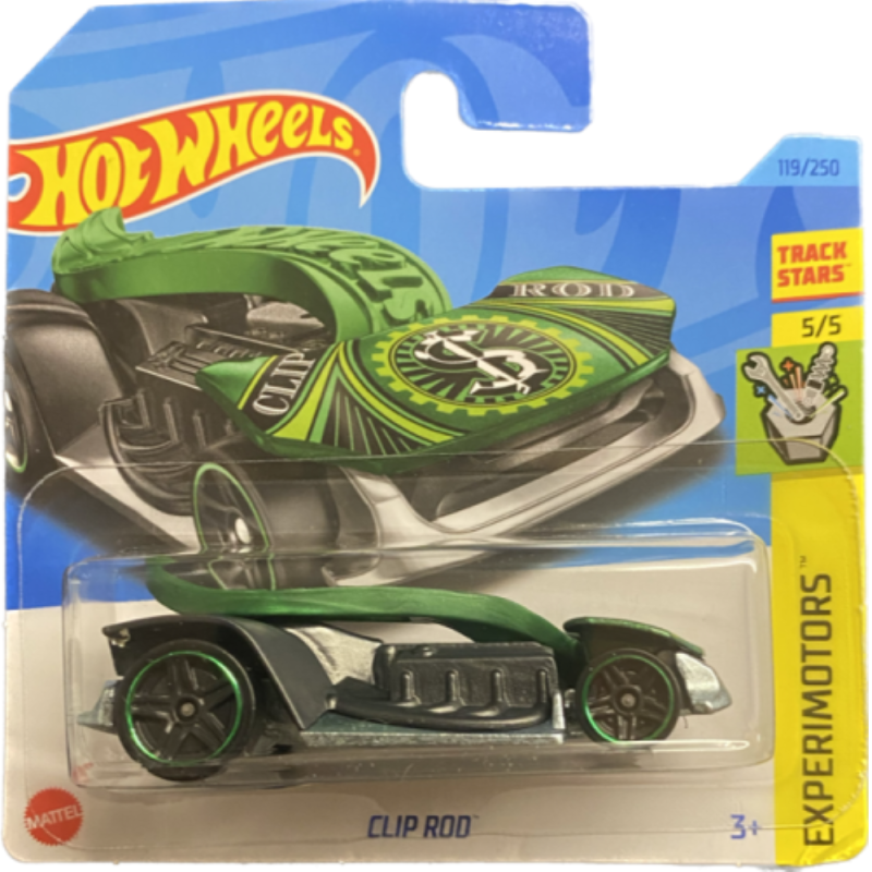 Mattel Hot Wheels - Αυτοκινητάκι Experimotors 5/5 , Clip Rod HKK75 (5785)