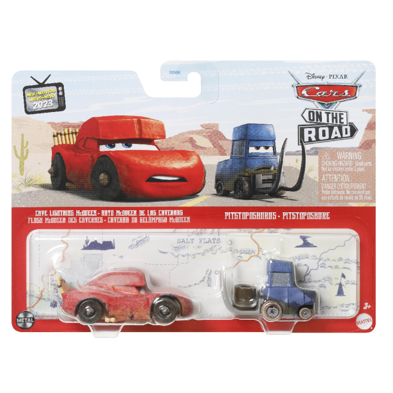 Mattel Cars - Σετ Με 2 Αυτοκινητάκια, Mcqueen And Director HLH70 (DXV99)