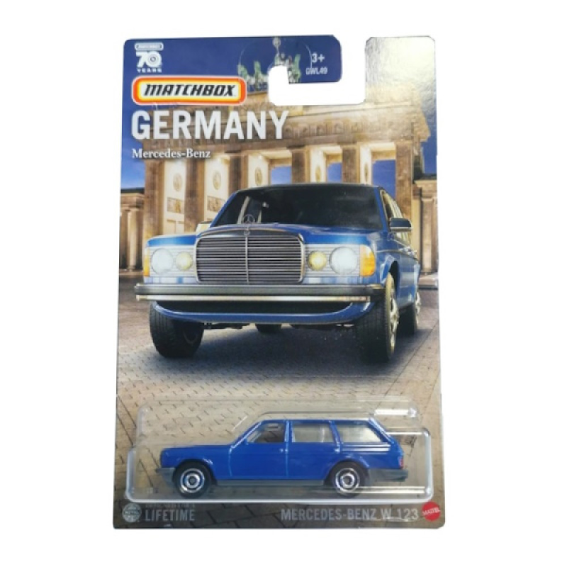 Mattel Matchbox - Αυτοκινητάκι Γερμανικό Μοντέλο, Mercedes-Benz (5/12) HPC60 (GWL49)
