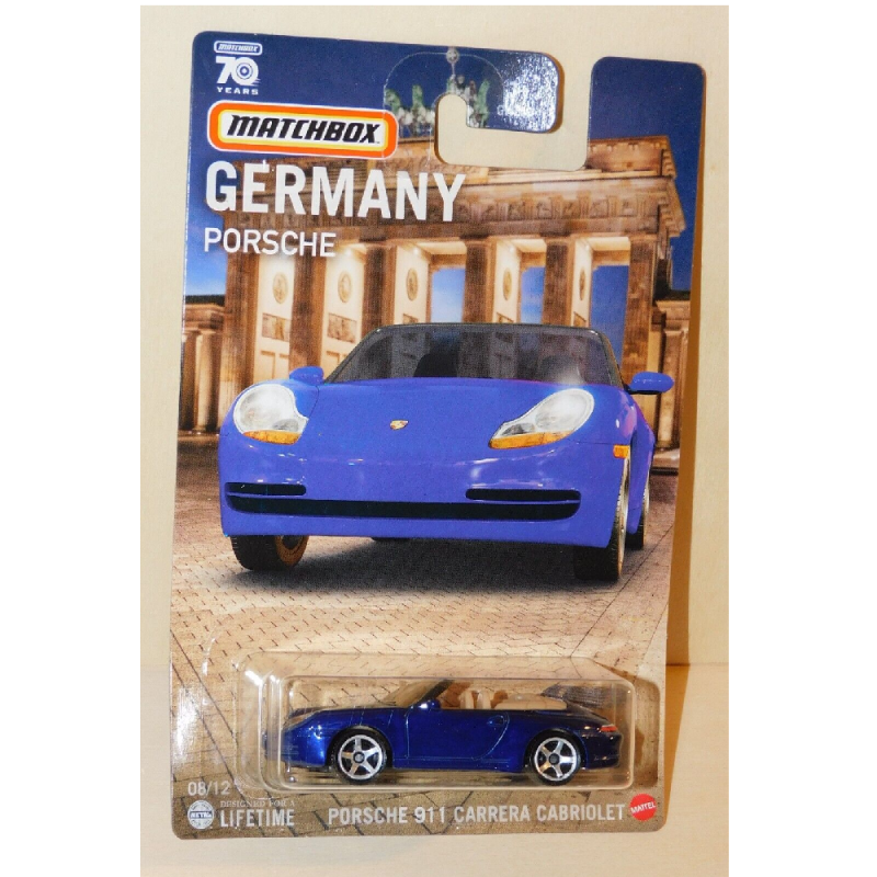 Mattel Matchbox - Αυτοκινητάκι Γερμανικό Μοντέλο, Porche (8/12) HPC63 (GWL49)
