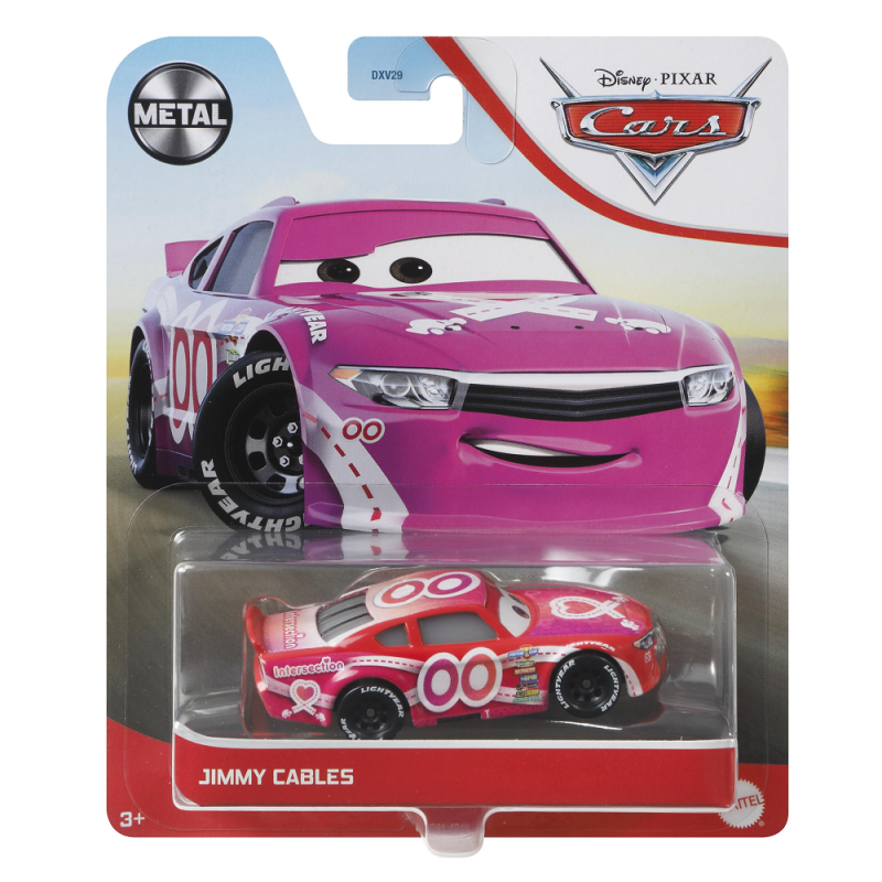 Mattel Cars - Αυτοκινητάκι Jimmy Cables GRR61 (DXV29)