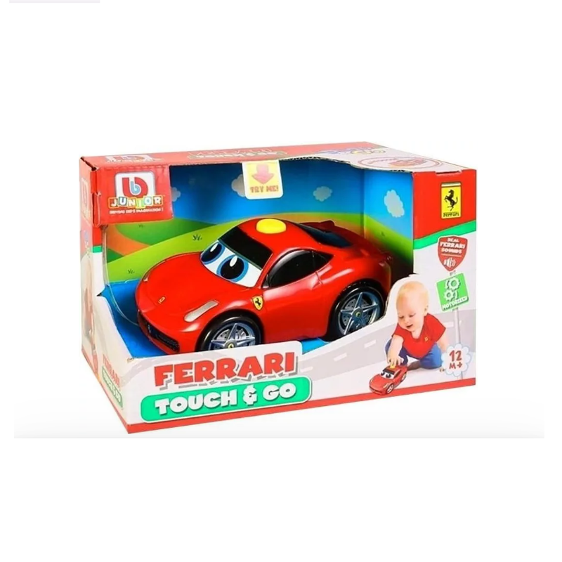 Bburago Junior- Touch & Go, Ferrari 458 Italia 16-81604 (16-81600)