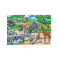 Schmidt Spiele - Puzzle 3 in 1 A Day At The Zoo 24/24/24 Pcs 56218