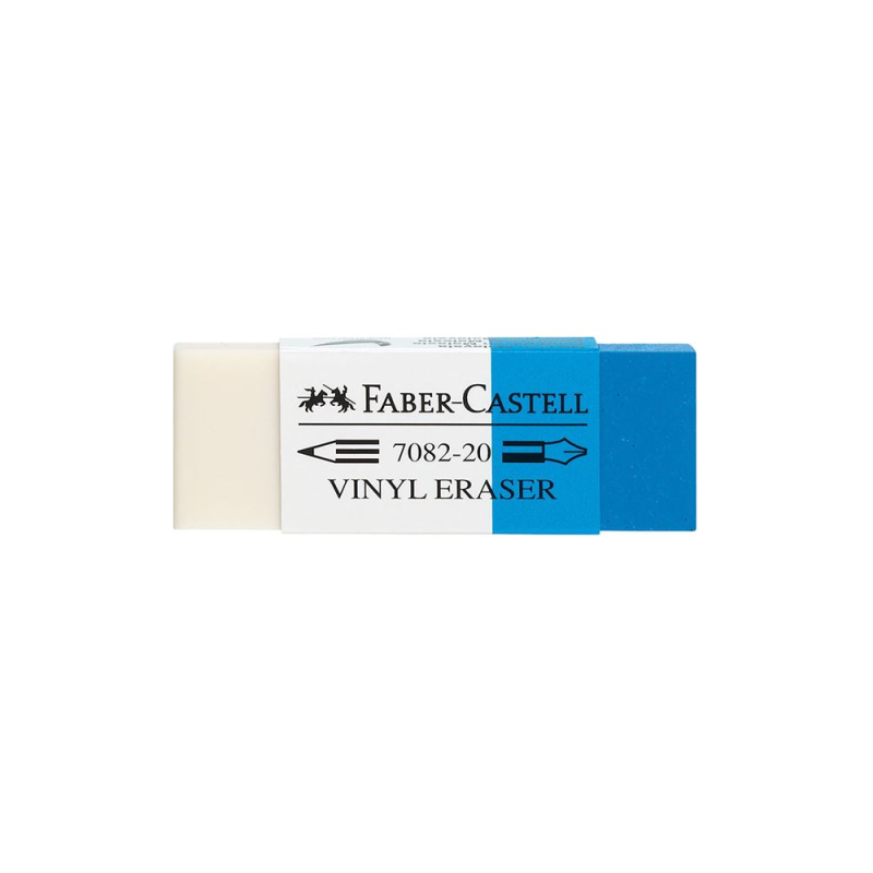 Faber Castell Γόμα - Λευκή/Μπλε 188220