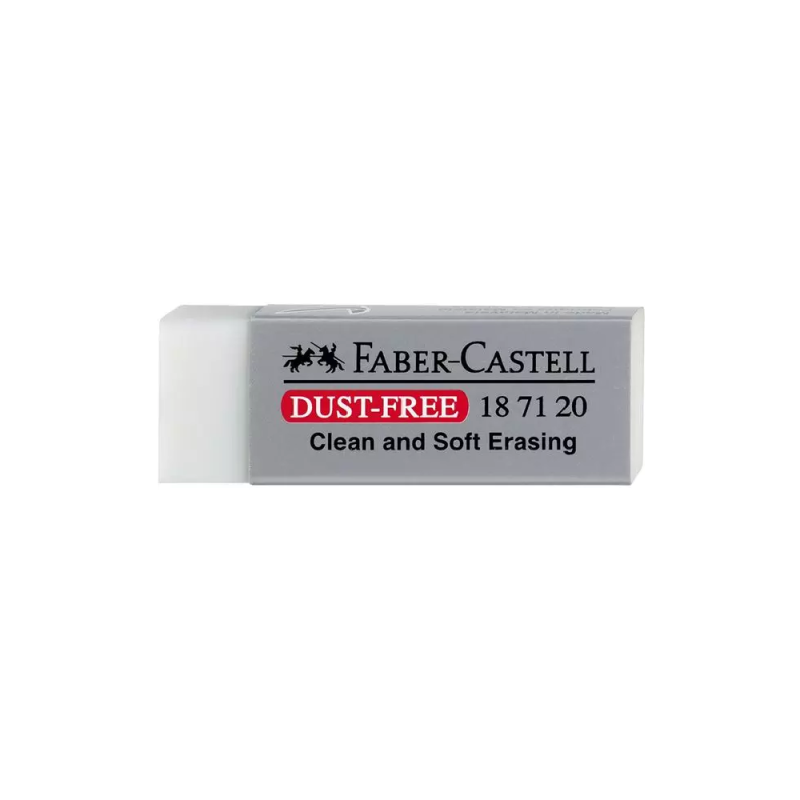 Faber Castell Γόμα - Dust Free, Λευκή 187120