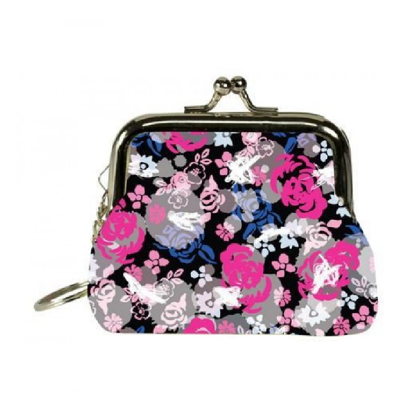 Diakakis - Μίνι Πορτοφόλι Clutch Μπρελόκ, Floral 582128