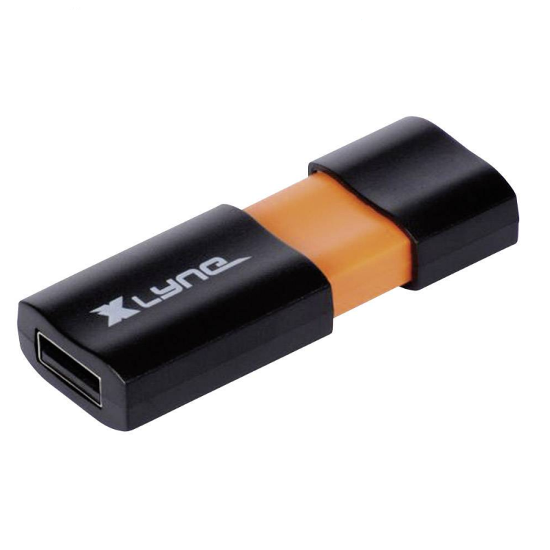XLyne - Wave USB Stick 32GB Black/Orange 301993