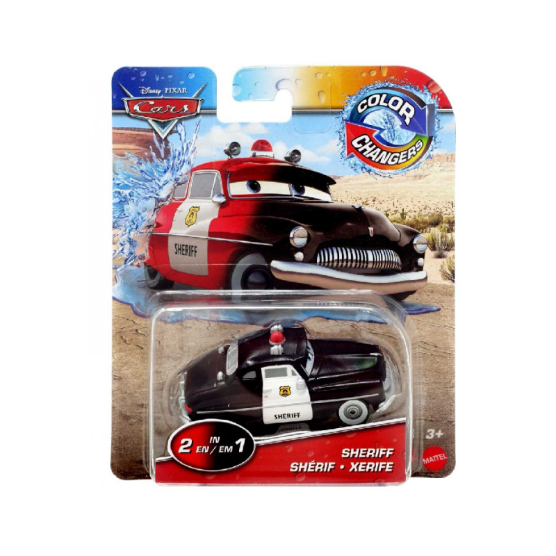 Mattel Cars - Color Changers, Sheriff GTM39 (GNY94)