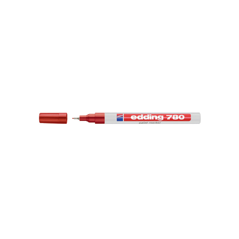Edding – Μαρκαδόρος Λαδιού Paint Marker 780, Κόκκινο 780-2