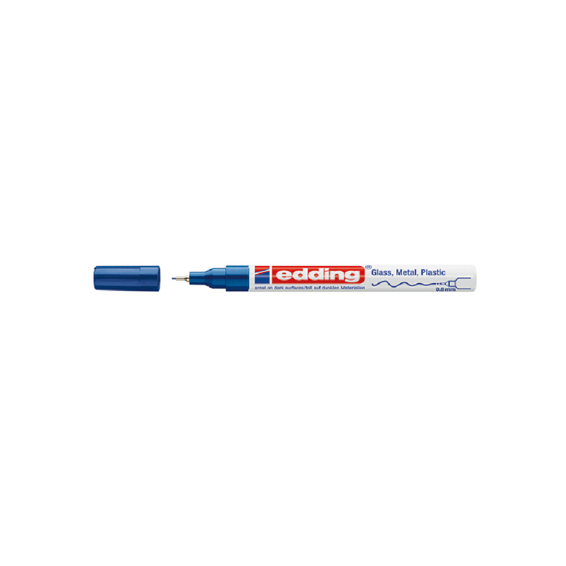 Edding – Μαρκαδόρος Λαδιού Paint Marker 780, Μπλε 780003