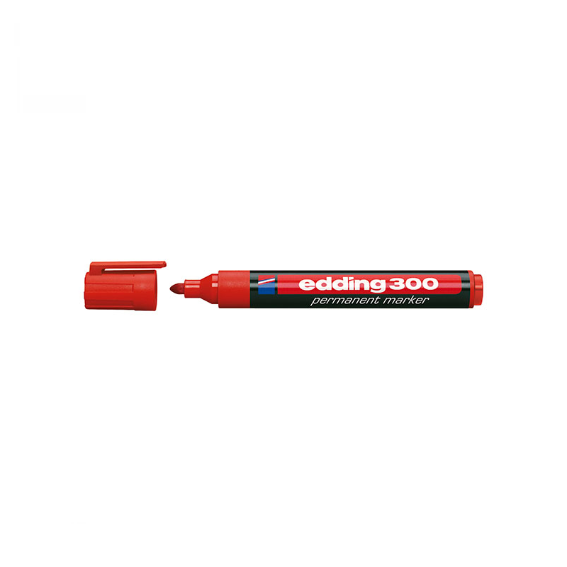 Edding – Μαρκαδόρος Ανεξίτηλος 300, Κόκκινο 300002