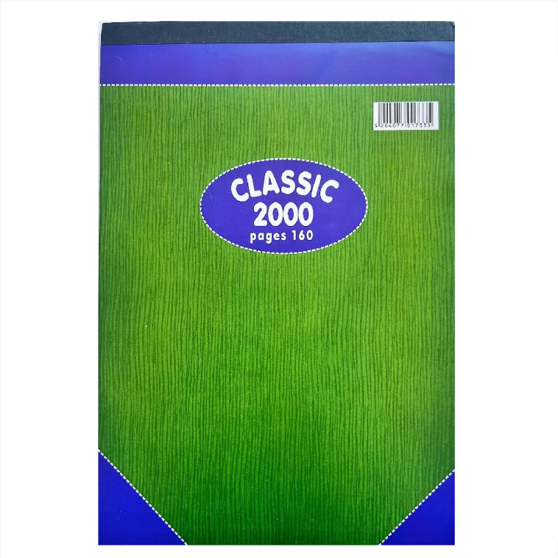 Classic - Μπλοκ Σημειώσεων 160 Φύλλων Πράσινο 701733
