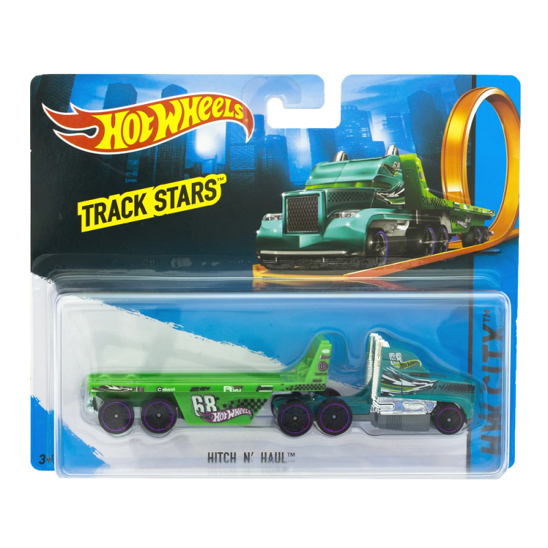 Mattel Hot Wheels - Νταλίκα Track Stars Hitch N' Haul BFM64 (BFM60)